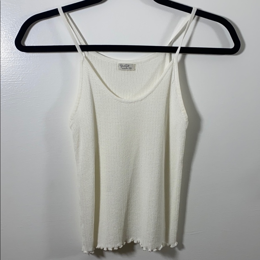 knit tank top brandy melville